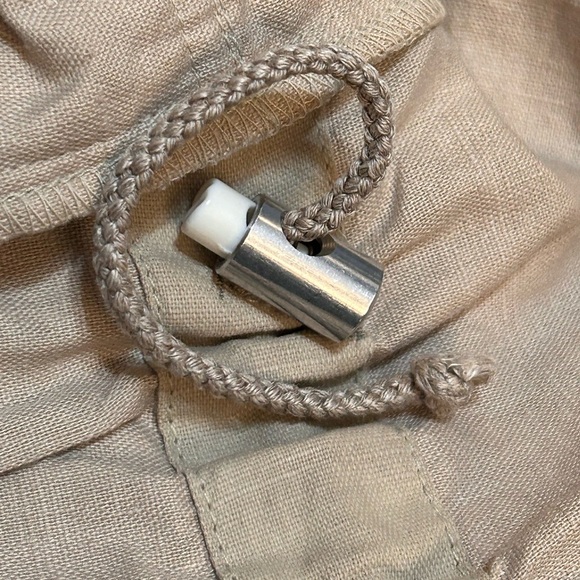 Blue Willi's Women’s Beige Quilted Chore Barn Jacket Fisherman Minimalist, Large - Picture 10 of 10